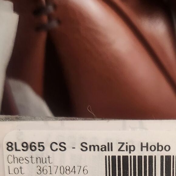 New With Tag! Dooney & Bourke Brown Leather Women' Small Hobo Bag - Picture 8 of 8